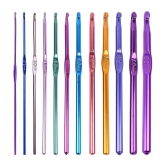 Rangwell  new - Metal Aluminum Crochet Hooks Knitting ( Pack of 1 )