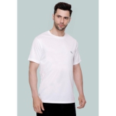 LEEBONEE - White Polyester Regular Fit Men's T-Shirt ( Pack of 1 ) - None