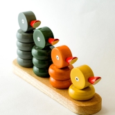 Wooden Duck Stacking Toy-