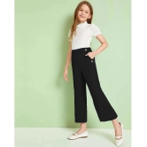 Addyvero Regular Fit Girls Black Trousers - 2-3 Years