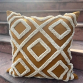 CUSHION COVER DIAMOND-24X24