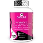 NATURYZ Womens Sport Multivitamin Tablets for Women with 55 Vital Nutrients - 60 Tablets