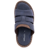 KHADIM - Blue Mens Slide Flip Flop - None