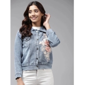 Aarika - Denim Blue Denim Jacket - None