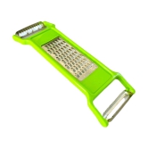 VARKAUS - Stainless Steel Multicolor Vegetable Grater ( Pack of 1 ) - Multicolor