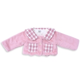 Girls warm co-ord set with checks design-Brown / 3-4 years /100