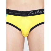 La Intimo Yellow Cotton Mens Briefs ( Pack of 1 ) - None