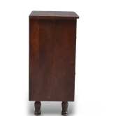 The Heirloom Carved side table / wooden end table / drawer storage table by Orchid Homez