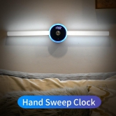 Smart Cabinet Light Clock Timing Sensor Light Removable LED Wardrobe Light Manual Sweep Switch Light-Set