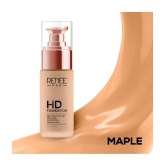 RENEE PRO HD Foundation - Maple, Seamless HD Coverage with Matte Finish & SPF15, 30 Ml