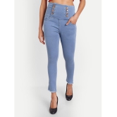 AngelFab - Light Blue Denim Skinny Fit Women''s Jeans ( Pack of 1 ) - None