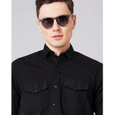 Paul Street - Black 100% Cotton Slim Fit Mens Casual Shirt ( Pack of 1 ) - None