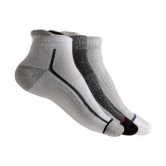 Texlon - Multicolor Terry Men's Low Cut Socks ( Pack of 3 ) - Multicolor