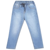 Boys Blue Mid Rise Stone Washed Jeans - None