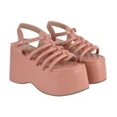 Shoetopia - Pink Women''s Sandal Heels - None