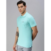 ONN - Sky Blue Cotton Blend Regular Fit Men's Polo T Shirt ( Pack of 1 ) - None