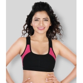 Dermawear Multi Color Poly Cotton Color Blocking Sports Bra - XL