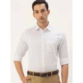 IVOC - White Cotton Regular Fit Mens Formal Shirt ( Pack of 1 ) - None