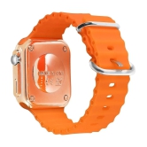 Svats Orange Silicon Digital Mens Watch