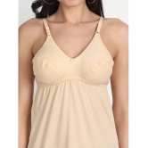 AIMLY Cotton Camisoles - Beige Single - None