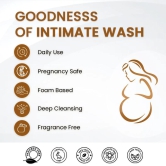 Foaming Intimate Wash Enriched With Aloe Vera, Balances PH, Fragrance Free (100 ML)