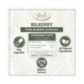 Biotic Bilberry Extract Capsules - 275mg Capsule 60 no.s