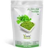 Holy Natural Alfalfa Powder 100gm, Make smoothies and Herbal Meals 100 gm