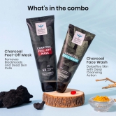 Charcoal Face Wash  Peel Off Combo-Charcoal Face Wash & Peel Off Combo