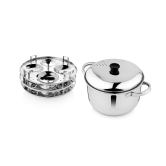 Urban Spoon Stainless Steel Idli Maker with Idli Plate, Idli Cooker, Idli Maker, Idli Cooker with Idli Plate, Rice Maker, Multi Cooking Pot 4000 Ml Dia 22.5 cm