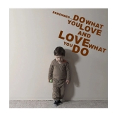 Decor Villa Do What U Love PVC Wall Stickers