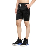 Rodamo  Men Black Dry Fit Shorts