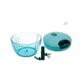 Fitgo MINI CHOPPER  01 Green Plastic Mannual Chopper 450 ml ( Pack of 1 ) - Green