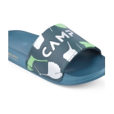 Campus - Green Mens Slide Flip Flop - None