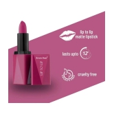 Seven Seas Lip To Lip Matte Lipstick | High Coverage | High Intensity Lipstick (Claret)