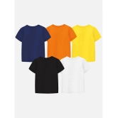 Trampoline Multicolor Cotton Blend Boys T-Shirt ( Pack of 5 ) - None