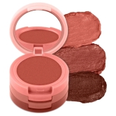 RENEE Glam Stack 3-In-1 Lip & Cheek Tint - Nude, 3 Shades in 1, Rich Creamy Natural Finish, 4.5gm