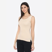 Vami Sleeve- less Thermal Top For Women in Skin Color XL