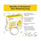 LA ORGANO Glutathione Lemon Skin Lightening Soap 300 g Pack of 3