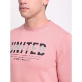 Rodamo  Men Pink Printed Sweatshirt