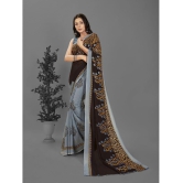 Anand Sarees - Grey Georgette Saree With Blouse Piece ( Pack of 1 ) - Grey