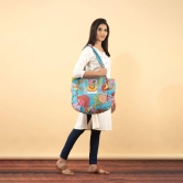 Rajasthani Embroidered Shoulder Bag, Pure Cotton Shoulder Bag With Handmade Beautiful Patchwork