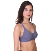 SONA Womens All Day Full Coverage Non Padded Cotton Bra-34 / B / PINK