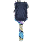 Majestique Large Paddle Hair Brush Refresh And Extend Soft Nylon Bristles Color May Vary