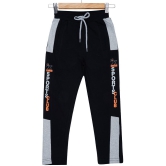 2K Kids - Black Cotton Blend Boy's Trackpant ( Pack of 1 ) - None