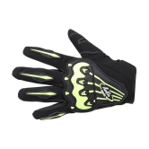 Auto Hub Full Fingers Nylon Riding Gloves ( Pair of 1 ) - Free Size