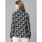 Oxolloxo Abstract Printed Tie-Up Neck Top