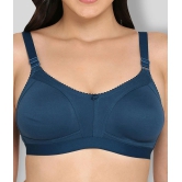 Elina - Blue Cotton Non - Padded Womens T-Shirt Bra ( Pack of 1 ) - None