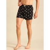 Joven Pack of 3 Cotton Mens Boxer- ( Black ) Boxer Shorts - None