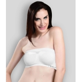 Madam Polyamide Non Padded Womens Tube Bra ( White ) - Free Size