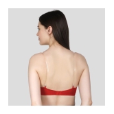 TCG Pack of 2 Cotton Blend Non Padded Womens Everyday Bra ( Red ) - None